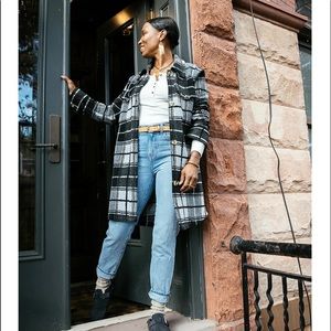 Faherty Flannel Print Sherpa Shacket🌻